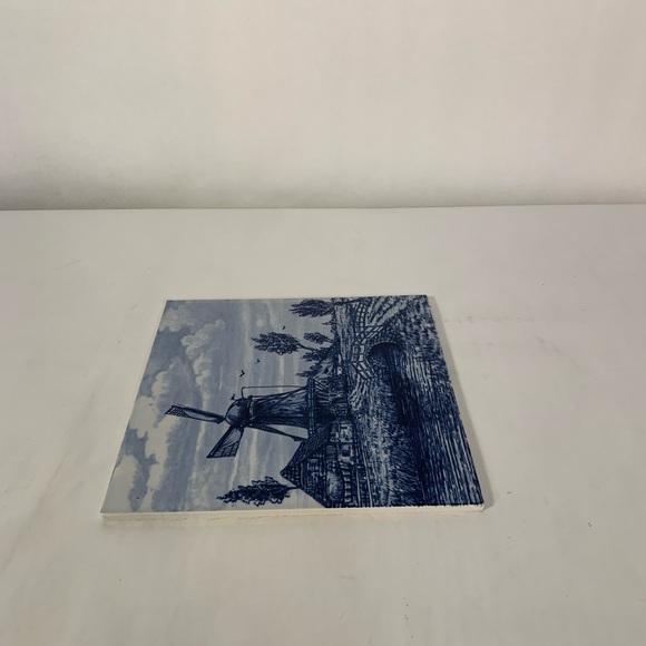 Delft Blauw Blue‎ Windmill Tile - Picture 4 of 8